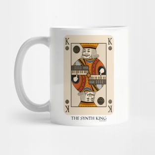 Synthesizer King Poker Card for Electronic Musician Mug